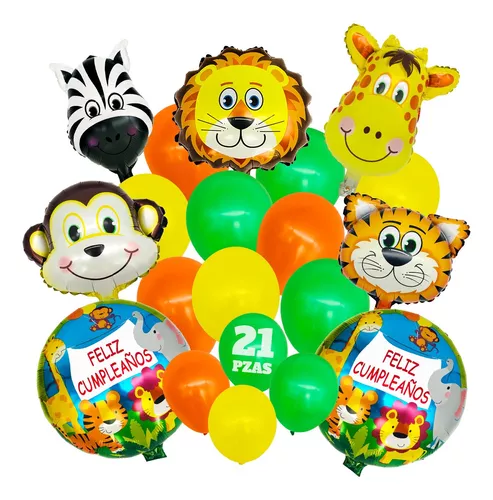 Kit Globos Animales Zoológico