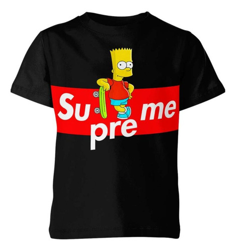 Playera Bart Simpson Cartoonsbrand Sup Genérica #1