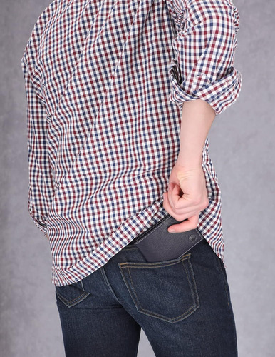Passcase Masculino Timberland De Couro Genuíno Security Rfid