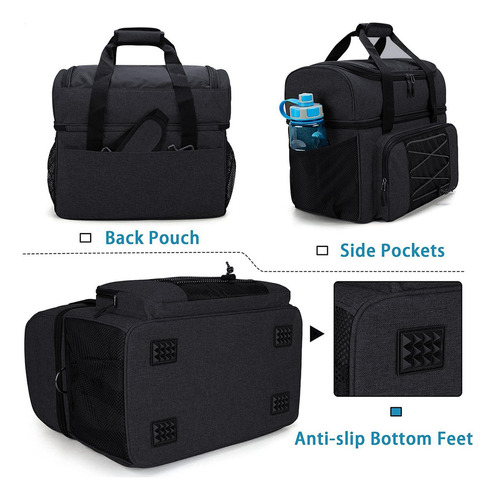 Bolsa De Bolos Para 2 Bolas Bolsa De Asas De Bolos Bolso Tot