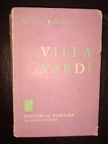 Libro Villa Vardi Russcol Y Banai