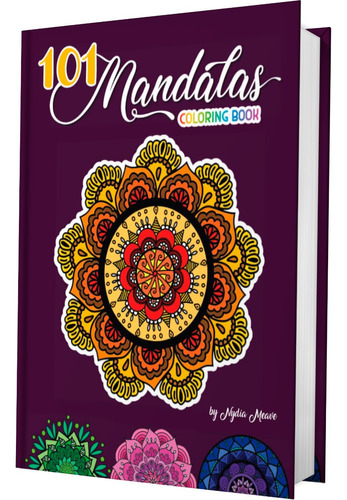 Libro Para Colorear Mandalas Antiestrés (101 Mandalas)