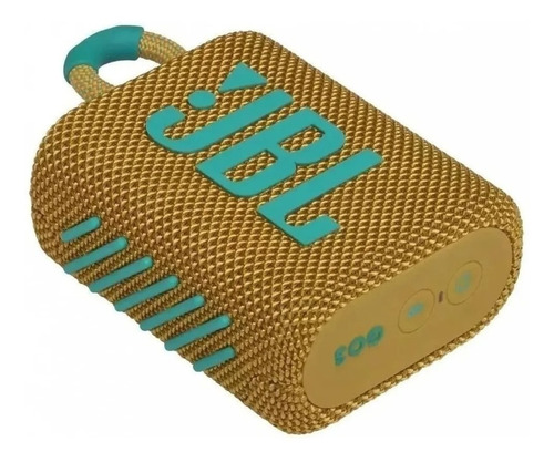 Parlante JBL Go 3 portátil con bluetooth waterproof yellow