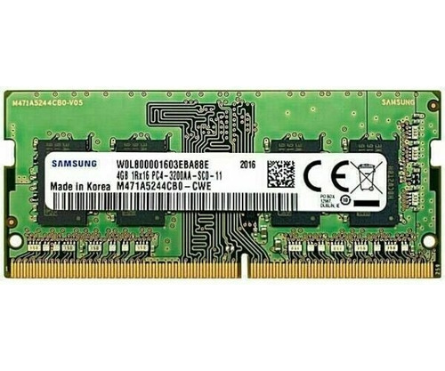 Memoria Ram 4gb Verde Samsung So-dimm Ddr4 Pc3200 Nuevas