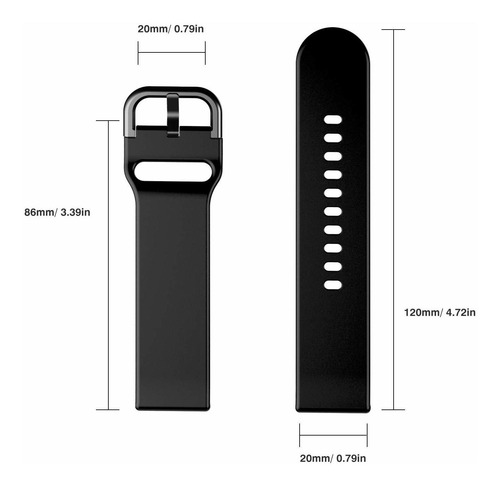 Banda Compatible Con Samsung Galaxy Watch Active / Gala...