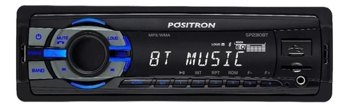 Som automotivo Pósitron SP2310BT com USB, bluetooth e leitor de cartão SD