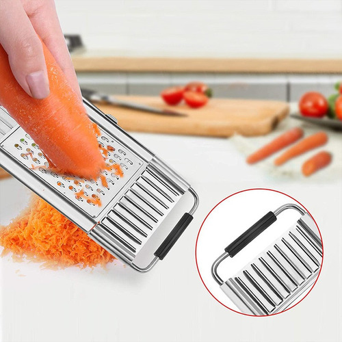 Fatiador De Vegetais Multifuncional Doméstico De 4 Lâminas