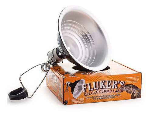 Fluker's Lmpara Repta-clamp Con Interruptor Para Reptiles (e