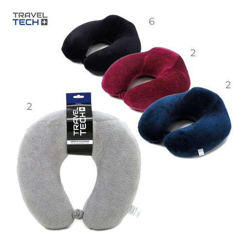 Almohada De Viaje Viscoelástica Inteligente Cuello Avión