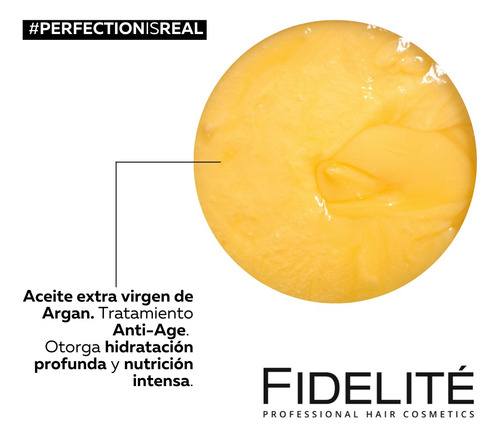 Brillo Instantáneo Argán + Mascara Argan X 1 Kg Fidelite