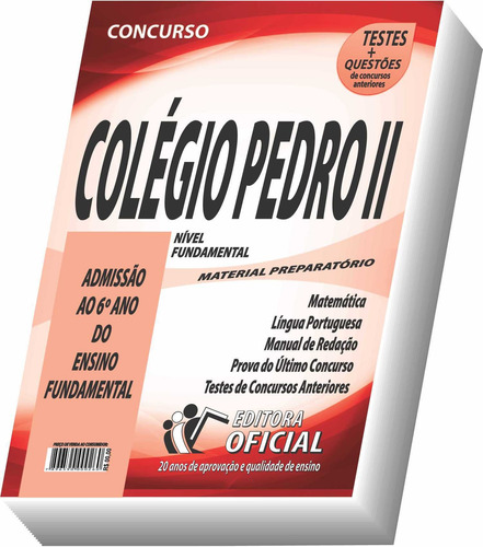 Apostila Colégio Pedro Ii - Admissão Ao Ensino Fundamental