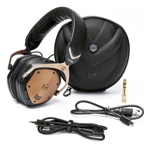 Audífonos Crossfade 3 Wireless Over Ear V-moda Xfbt3-brbk Color Negro/Bronce