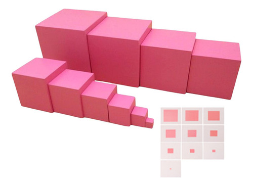 Z Montessori Learning Pink Juguete Educativo De Aprendizaje