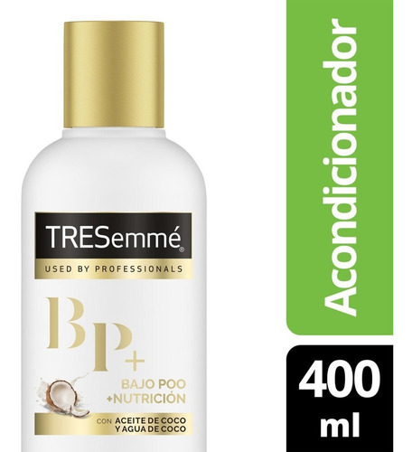 Tresemme Bajo Poo Nutricion 400 Ml Acondicionador O Shampoo 