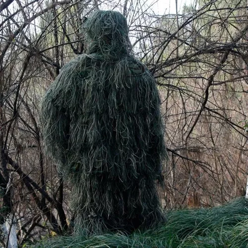 Roupa Chewbacca Sniper Ghillie Camuflada Airsoft 3d Caça