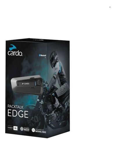 Intercomunicador Cardo Packtalk Edge Single Anatel+ Luvas @#