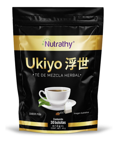 Nutrathy Ukiyo Té De Mezcla Herbal 30bolsitas 45g