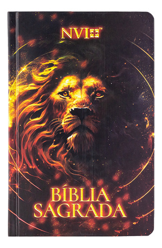 Bíblia Sagrada Slim - Nvi - Capa Dura Leão Épico, De Vários Autores. Editora Cpp, Capa Dura Em Português, 2023
