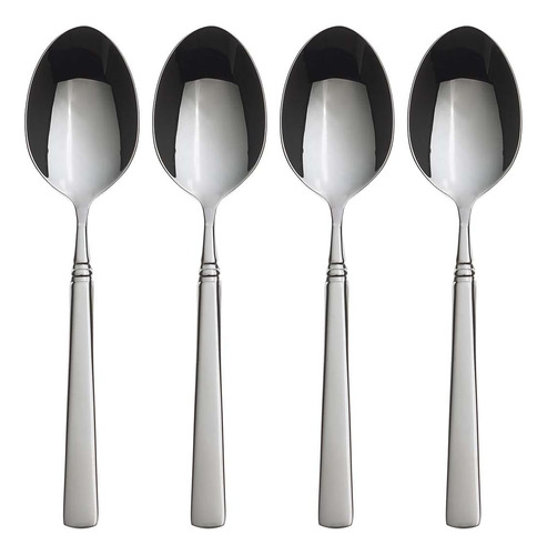 Oneida Easton Fine Flatware Dinner Spoons, 0.50 Lb, Metálico