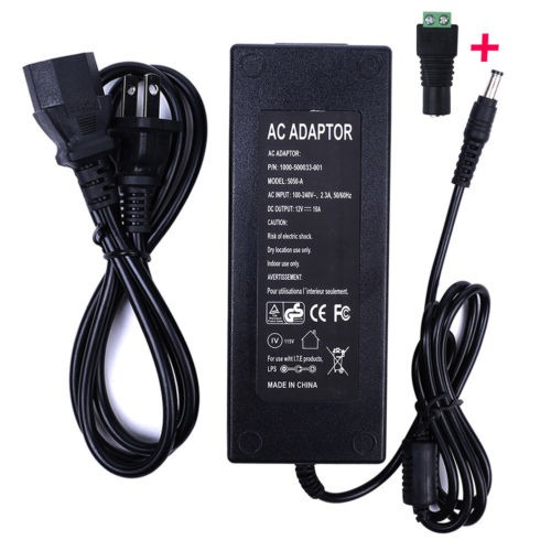 Calidad 12v Dc 10a 120w Fuente Adaptador Transformador Para 