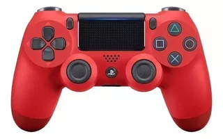 Joystick Compatible Con Play 4 Dualshock 4 Control Mando Ps Color Rojo