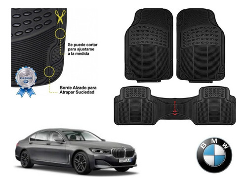 Tapetes Uso Rudo Negros Rd Bmw Serie 7 Sedan 2024