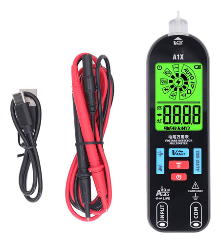 Probador De Capacitancia De Voltaje Con Pantalla Lcd Digital