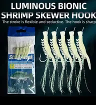 Comprar Señuelos De Pesca Rendal Camarones Fluorescentes