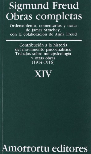 Obras Completas De Sigmund Freud - Volumen Xiv: «contribucio