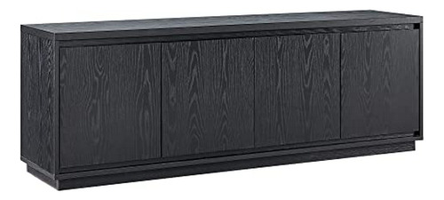 Mueble Para Tv Henn&hart Presque, 68  Ancho, Negro