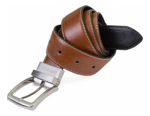 Cinturón De Cuero Steve Madden Hombre Vestido Casual Todo...