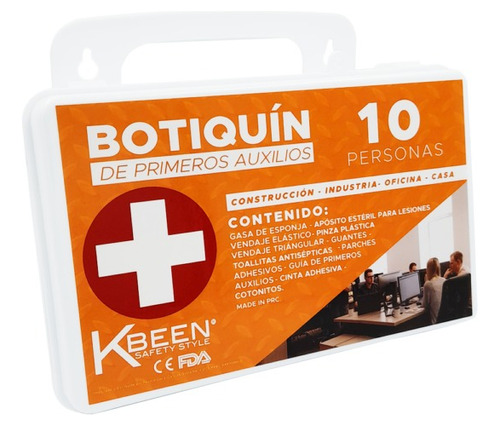 Botiquín Kbeen 10 Personas