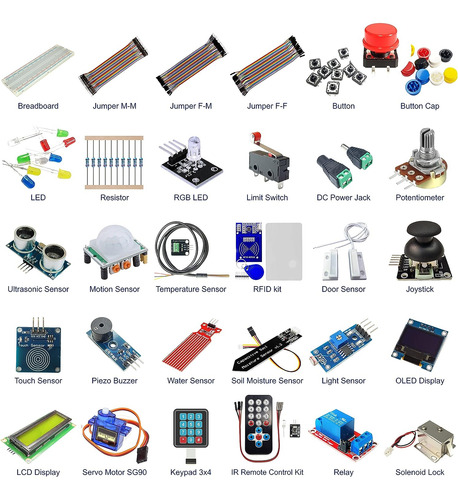 Kit De Inicio Para Arduino, Esp32, Esp8266, Raspberry Pi