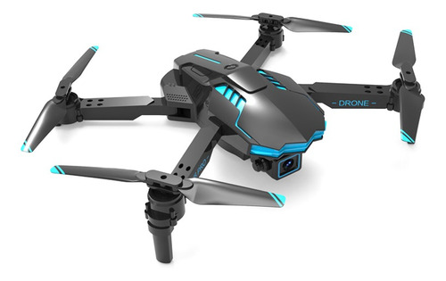 Drone LSRC Evasión inteligente de obstáculos, luces de colores, dron láser XT6PRO1C-BK2 2 baterías de drones 4K negro 2.4GHz 3 baterías