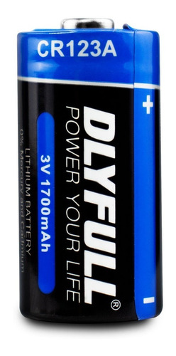 Pilha Alkalina Cr 123a 3v Lithium Sensor Alarme 5 Pç