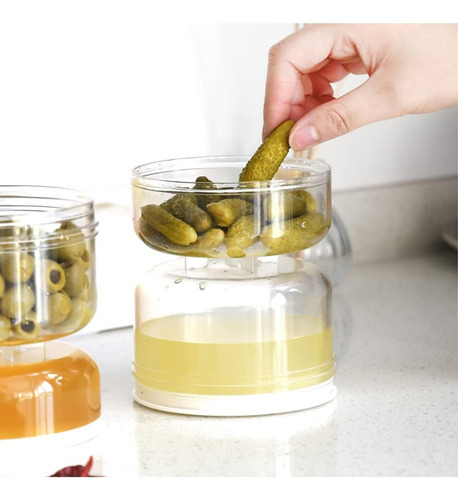 2pcs Pickles De Aceitunas Filtrar El Líquido