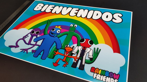 Combo Deco Cumple Roblox Rainbow Friends 