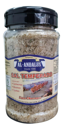 Kit 3x: Sal Temperado Churrasco Puro Orgânico Al Andalus