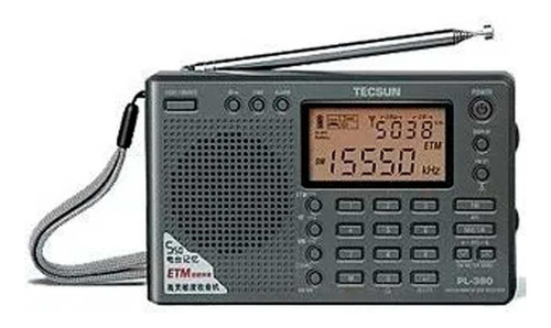 Radio Tecsun  Pl380 Dsp Fm Am Estéreo Receptor De Banda  Rdp