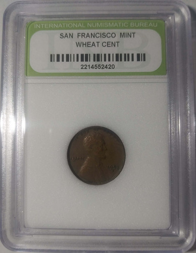 San Francisco Mint Wheat Cent 1953 #38