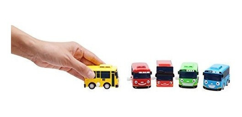Imagen 4 de 10 de Tayo Little Bus Wind Up Toys, 5 Piezas (tayo, Rogi, Gani,