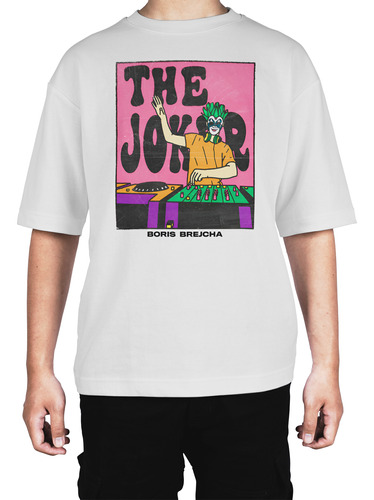 Camiseta Oversized Boris Brejcha Joker Illustration