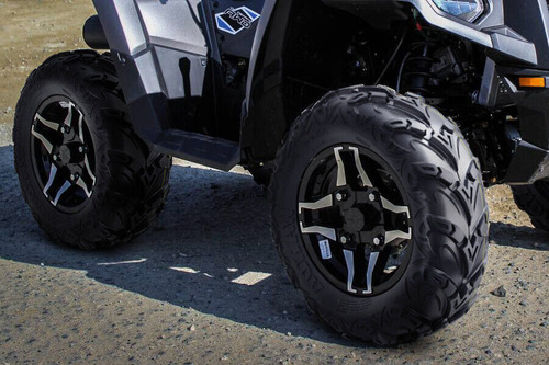 26x8r12 Radial Atv Tire Set For 06-17 Can-am Outlander 6 Ugg