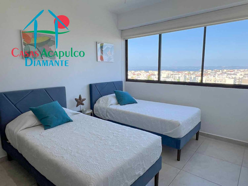 Cad Altamar Calypso 601. Terraza Con Vista A Las Albercas