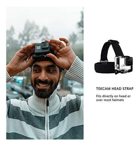 Cámara Acción Tekcam Para Gopro Hero 11 10 9 8 - Kit