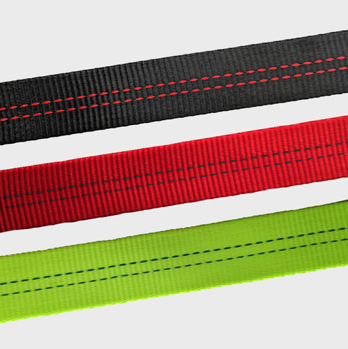 Cinta Tubular Plana Seguridad Anclaje Rescate - 1 PuLG. 50mt Color Safety Hi-viz