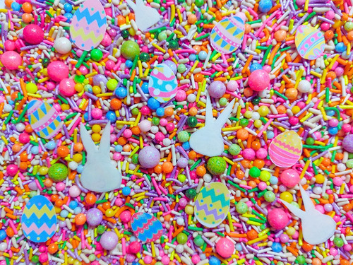 Sprinkle Confeti Mix Pascua Conejos Colores