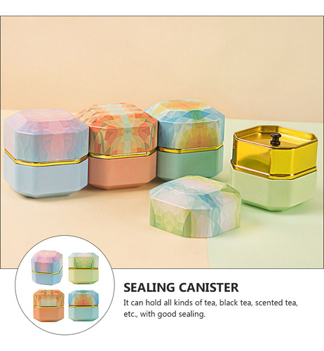 Tanque De Almacenamiento Candy Box, 4 Unidades
