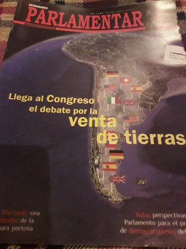 Revista Parlamentario Venta De Tierras Código Electoral 2011