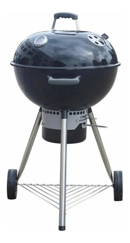 Asador De Carbón Tipo Kettle 22 Pulgadas Con Termometro